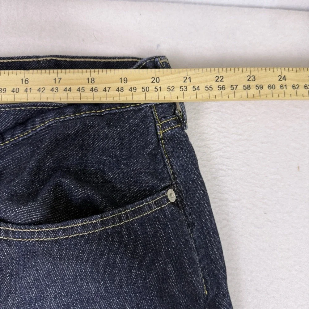 Levi's‎ 559 Relaxed Straight Jeans Men's 42x32 Dark Indigo Wash Waterless Denim